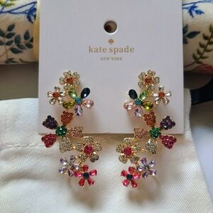 Kate Spade Limited Edition Earrings Colorful Flowers